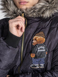 PLUMÍFERO NEGRO LOGOMANIA BEAR
