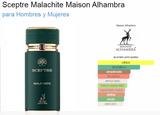 Sceptre Malachite Maison Alhambra UNISEX