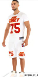 Conjunto George V Paris Set NBA WHITE - RED