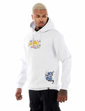 HOODIE GV PARIS GRAFFITI BEAR Réf: GV10032-1 WHITE