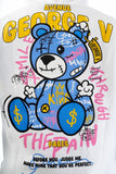 HOODIE GV PARIS GRAFFITI BEAR Réf: GV10032-1 WHITE