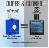 Club de Nuit Blue Iconic Armaf para Hombres 105ML