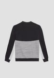 SUDADERA REGULAR FIT DE ALGODÓN MIXTO CON LOGOTIPO DE GOMA ESTAMPADO