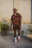 RESORT SHIRT - NEON AZTEC