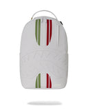 SPRAYGROUND Italy Racing Stripes Backpack blanco