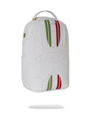 SPRAYGROUND Italy Racing Stripes Backpack blanco