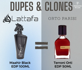 Maahir Black Edition Lattafa Perfumes para Hombres y Mujeres