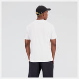 Camiseta Essentials Stacked Logo BLANCA