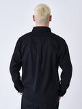 Sobrecamisa básica con bolsillos - Negro