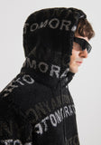 SUDADERA REGULAR FIT MODELO TEDDY CON ESTAMPADO DE ANTONY MORATO NEGRO | Antony Morato Hombre