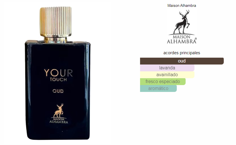 Your Touch Oud Maison Alhambra para Hombres y Mujeres – Urban