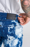 BLUE REFRACTION JEANS GIANNI