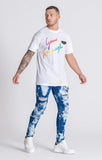 BLUE REFRACTION JEANS GIANNI