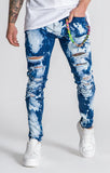 BLUE REFRACTION JEANS GIANNI