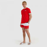 CIELO SWIM SHORT BLACK/RED