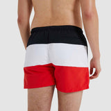 CIELO SWIM SHORT BLACK/RED