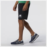 Pantalones cortos NB Essentials Stacked Logo BLACK