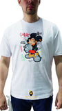 CAMISETA OVERSIZE LEFTPOINT MICKY MOUSE BLANCA