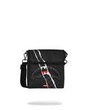 CENTER RIP REVEALING GRAY CHECK MESSENGER SLING