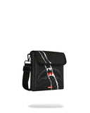 CENTER RIP REVEALING GRAY CHECK MESSENGER SLING