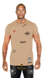 Camiseta Avenue George V París Beige Tom