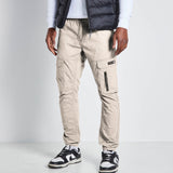 11 Degrees Cuffed Cargo Pants - Dark Sand