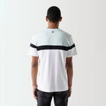 Triple Panel T-Shirt - Glacier Green / Black / White