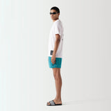 Micro Taped Swim Shorts - Kingfisher