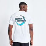 City Circle Graphic T-Shirt - White / Kingfisher