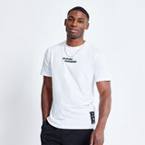 City Circle Graphic T-Shirt - White / Kingfisher