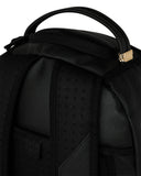 SHARK CENTRAL BLACK EMBROIDERED SHARK BACKPACK