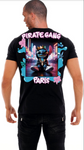 Camiseta Pirate Gang París Negra Stich