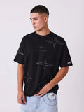 CAMISETA GLITTER  2511018_BK