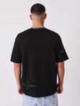 CAMISETA GLITTER  2511018_BK