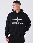 SUDADERA CON CAPUCHA CON CREMALLERA ESSENTIALS  2534000_BK_