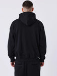 SUDADERA CON CAPUCHA CON CREMALLERA ESSENTIALS  2534000_BK_