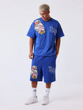CAMISETA DE MANGA CORTA WEST COAST AZUL