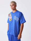 CAMISETA DE MANGA CORTA WEST COAST AZUL