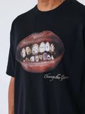 CAMISETA DE MANGA CORTA GOLDRUSH NEGRA