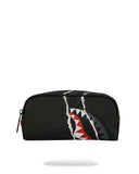 CENTER RIP REVEALING GRAY CHECK POUCH