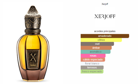 Tempest Xerjoff para Hombres y Mujeres 50ML