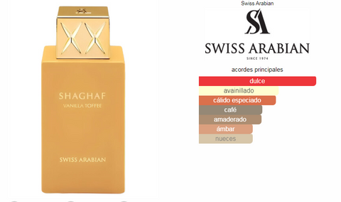 Shaghaf Vanilla Toffee Swiss Arabian 75ML UNISEX
