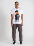 CAMISETA BLANCA LOOK BACK