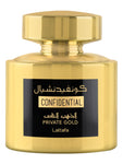 Confidential Private Gold Lattafa Perfumes para Hombres y Mujeres