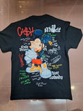 CAMISETA OVERSIZE LEFTPOINT MICKY MOUSE NEGRA