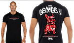 Camiseta Avenue George V Paris Negra French Bulldog