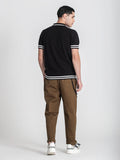 POLO DE PUNTO NEGRO IDENTITY