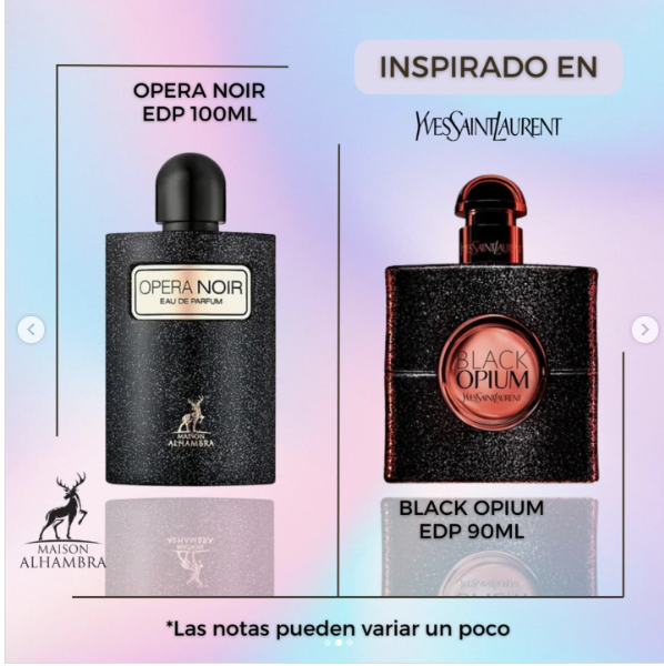 Opera Noir Maison Alhambra para Mujeres – Urban Fashion Tenerife