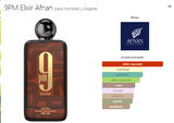 9PM Elixir Afnan para Hombres y Mujeres