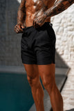 AMALFI TAILORED SWIM SHORT - NEGRO